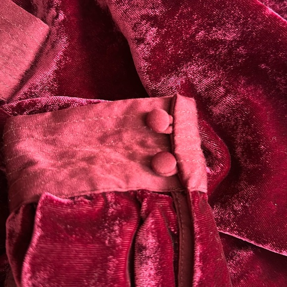 Free People chose me crushed velvet mini dress, brand new, size XS - Picture 8 of 13